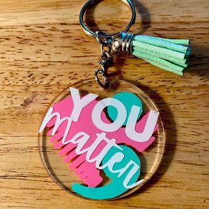 Custom Motivational Keychain